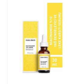 Maruderm Niacinamide %10+Hyalüronik Asit+Panthenol 30 ml Cilt Bakım Serumu