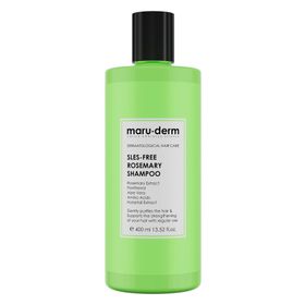 Maruderm Sles-Free 400 ml Sülfatsız Tuzsuz Vegan Biberiye Şampuan
