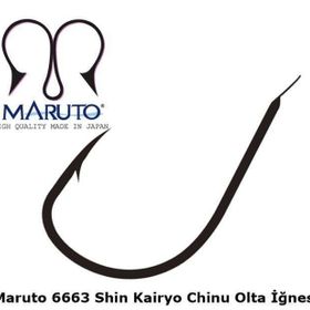 Maruto 6663NS Siyah Nikel Olta İğnesi