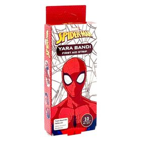 Marvel 10 Adet Spider-Man Yara Bandı