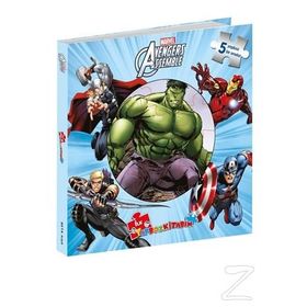 Marvel Avengers Assemble İlk Yapboz Kitabım - kollektif