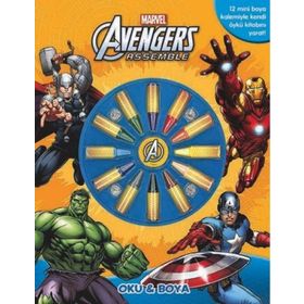 Marvel Avengers Assemble Oku ve Boya - Sima Özkan Yıldırım