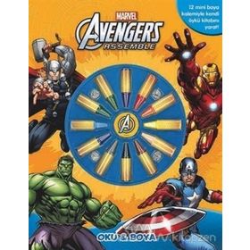 Marvel Avengers Assemble Oku ve Boya - Sima Özkan Yıldırım