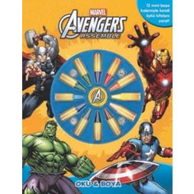 Marvel Avengers Assemble Oku ve Boya - Sima Özkan Yıldırım