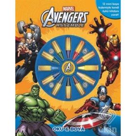 Marvel Avengers Assemble Oku ve Boya - Sima Özkan Yıldırım