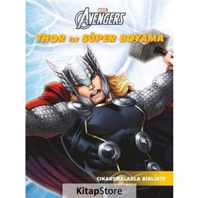Marvel Avengers Thor ile Süper Boyama - Kollektif Heyet-Kurul-Komisyon