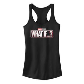 Marvel Basit Logo Racerback Black Kadın Atlet