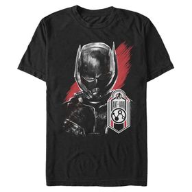 Marvel Big & Tall Antman Tag Üst Kısa Kollu Siyah Erkek T-shirt