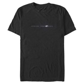 Marvel Big & Tall Avenge Üst Kısa Kollu Siyah Erkek T-shirt