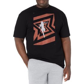 Marvel Big & Tall Bond Widow Black Erkek T-shirt
