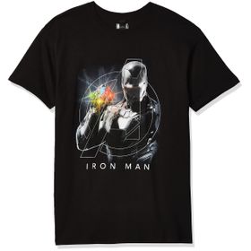 Marvel Big & Tall Classic Only One Siyah Erkek T-shirt