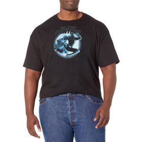 Marvel Big & Tall Classic Panther Moon Siyah Erkek T-shirt