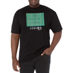 Marvel Big & Tall Classic Power is Real Black Erkek T-shirt