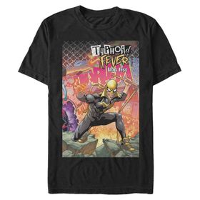 Marvel Big & Tall Classic Typhoid Fist Dec18 Siyah Erkek T-shirt