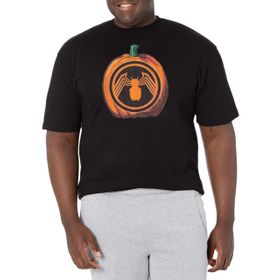 Marvel Big & Tall Classic Venom Pumpkin Siyah Erkek T-shirt