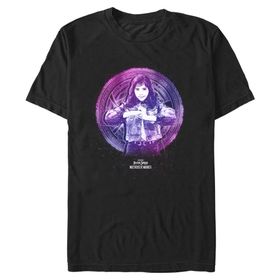 Marvel Big & Tall Doctor Strange in The Multiverse of Madness Chavez Celestial Black Erkek T-shirt