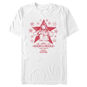 Marvel Big & Tall Doctor Strange in the Multiverse of Madness Doodle Chavez Üst Kısa Kollu Beyaz Erkek T-shirt
