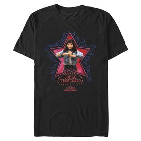 Marvel Big & Tall Doctor Strange in the Multiverse of Madness Stars of Chavez Üst Kısa Kollu Siyah Erkek T-shirt