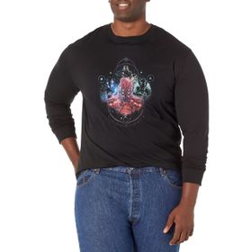 Marvel Big & Tall Eternals Celestials Dört Üst Kısa Kollu Siyah Erkek T-shirt