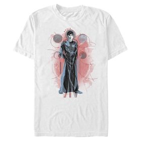 Marvel Big & Tall Eternals Druig Turuncu Üst Kısa Kollu Beyaz Erkek T-shirt