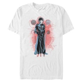 Marvel Big & Tall Eternals Druig Turuncu Üst Kısa Kollu Beyaz Erkek T-shirt