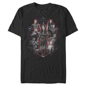 Marvel Big & Tall Eternals Goupshot Üst Kısa Kollu Siyah Erkek T-shirt