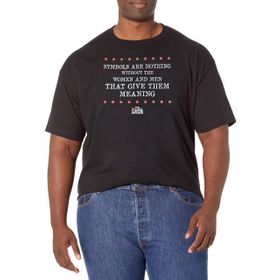 Marvel Big & Tall Falcon and the Winter Soldier Belongs to Someone Else Üst Kısa Kollu Siyah Erkek T-shirt