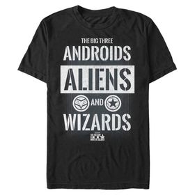 Marvel Big & Tall Falcon and The Winter Soldier Shield and Honor Siyah Erkek T-shirt