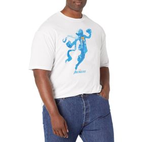 Marvel Big & Tall Games Ms Scene Üst Kısa Kollu Beyaz Erkek T-shirt