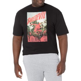 Marvel Big & Tall Gauntlet Siyah Erkek T-shirt