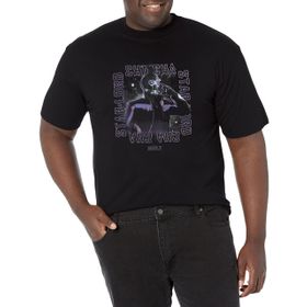 Marvel Big & Tall Heist Black Erkek T-shirt