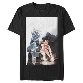 Marvel Big & Tall Klasik Clodagmdodc Dec18 Black Erkek T-shirt