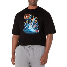 Marvel Big & Tall Klasik Come at Me Brock Black Erkek T-shirt