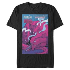 Marvel Big & Tall Klasik Devil Dinosaua Dream Dec18 Black Erkek T-shirt