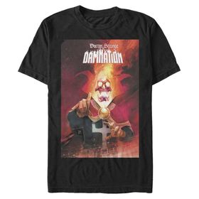 Marvel Big & Tall Klasik Docstrange March18 Black Erkek T-shirt