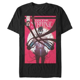Marvel Big & Tall Klasik Drstrange Jan18 Black Erkek T-shirt