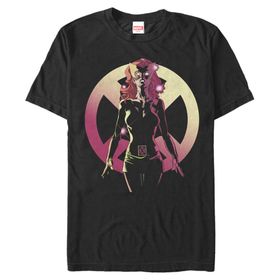 Marvel Big & Tall Klasik Enemy Mind Black Erkek T-shirt