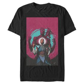 Marvel Big & Tall Klasik Groot Dec18 Üst Kısa Kollu Siyah Erkek T-shirt