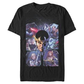 Marvel Big & Tall Klasik Loki Jan19 Üst Kısa Kollu Siyah Erkek T-shirt