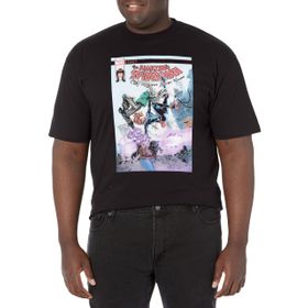 Marvel Big & Tall Klasik Örümcek Vows March18 Black Erkek T-shirt