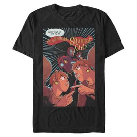 Marvel Big & Tall Klasik Rakipsiz Sincap Nov18 Üst Kısa Kollu Siyah Erkek T-shirt