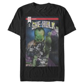 Marvel Big & Tall Klasik Shehulk Jan18 Black Erkek T-shirt