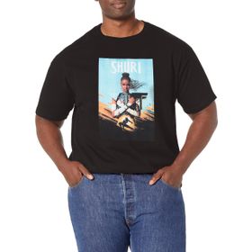 Marvel Big & Tall Klasik Shuri Oct18 Black Erkek T-shirt