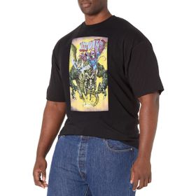 Marvel Big & Tall Klasik Speepwalker Nov18 Black Erkek T-shirt
