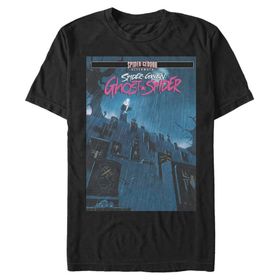 Marvel Big & Tall Klasik Spider Gwen Jan19 Black Erkek T-shirt