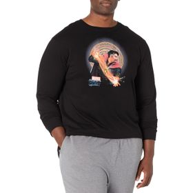 Marvel Big & Tall Klasik Strange Cirlce Black Erkek T-shirt