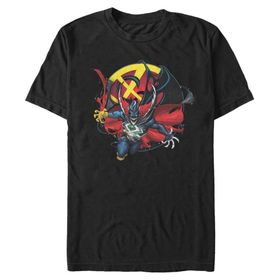 Marvel Big & Tall Klasik Strange Venom W Sembollü Siyah Erkek T-shirt