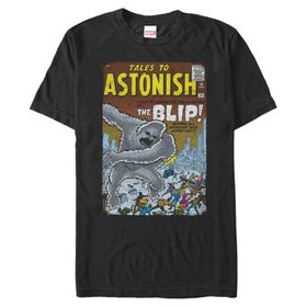 Marvel Big & Tall Klasik The Blip Black Erkek T-shirt
