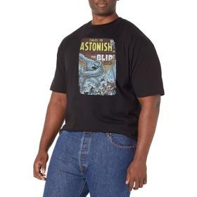 Marvel Big & Tall Klasik The Blip Black Erkek T-shirt