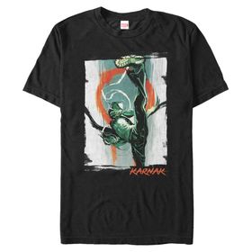 Marvel Big & Tall Klasik the Shatterer Üst Kısa Kollu Siyah Erkek T-shirt